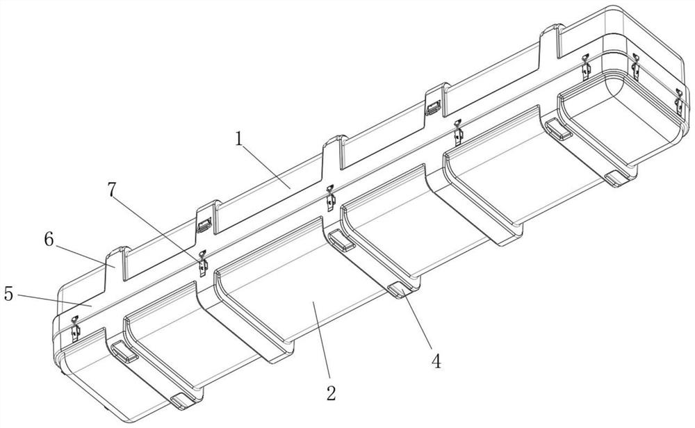 Intelligent transportation packaging box for composite materials