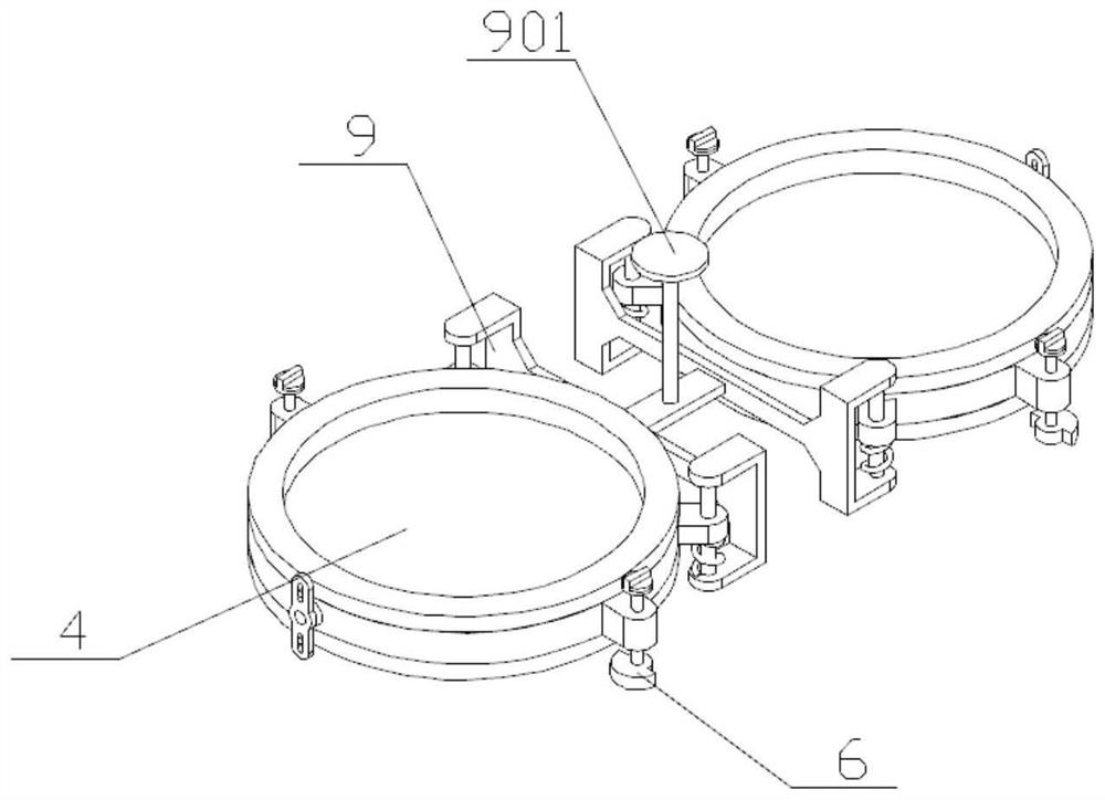 Industrial papermaking wastewater treatment device