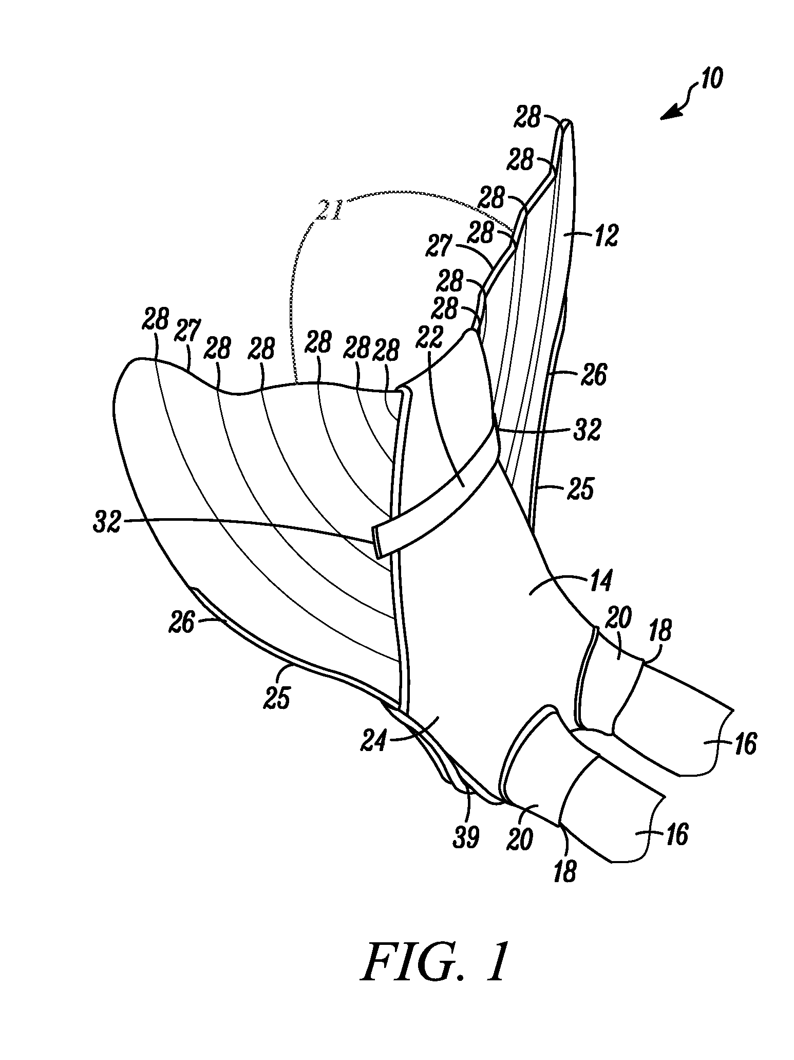 Monofin swimming apparatus