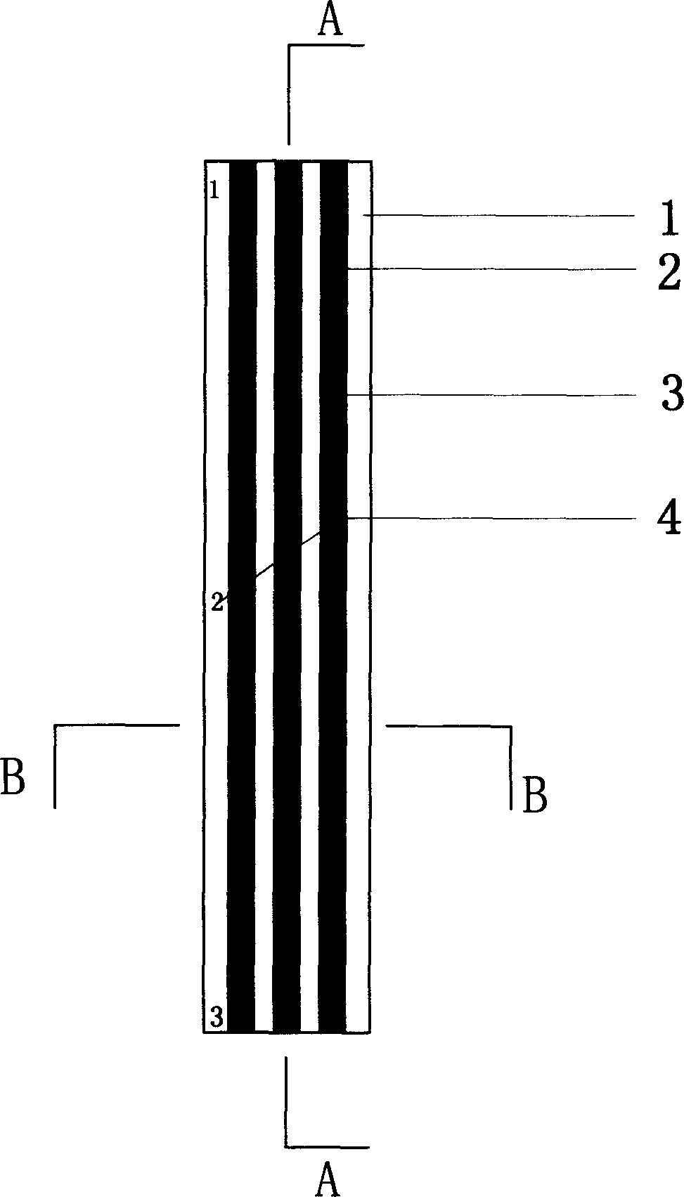 Metal foil thin-membrane wire