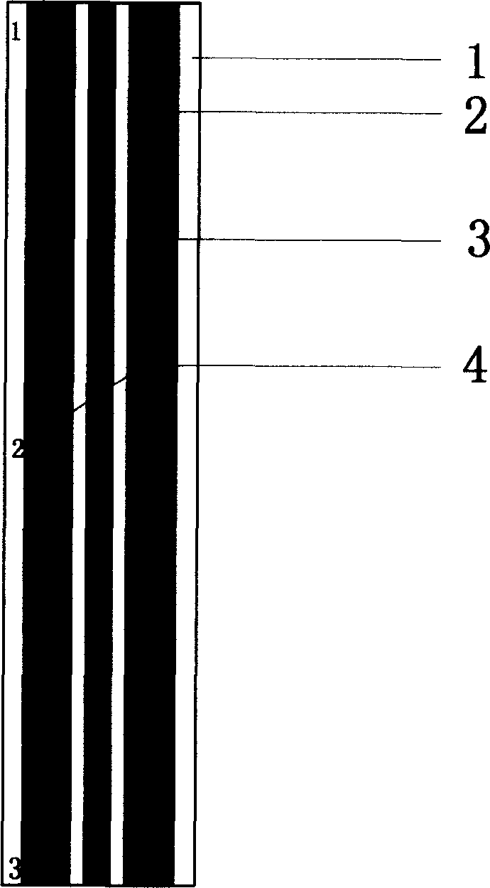 Metal foil thin-membrane wire