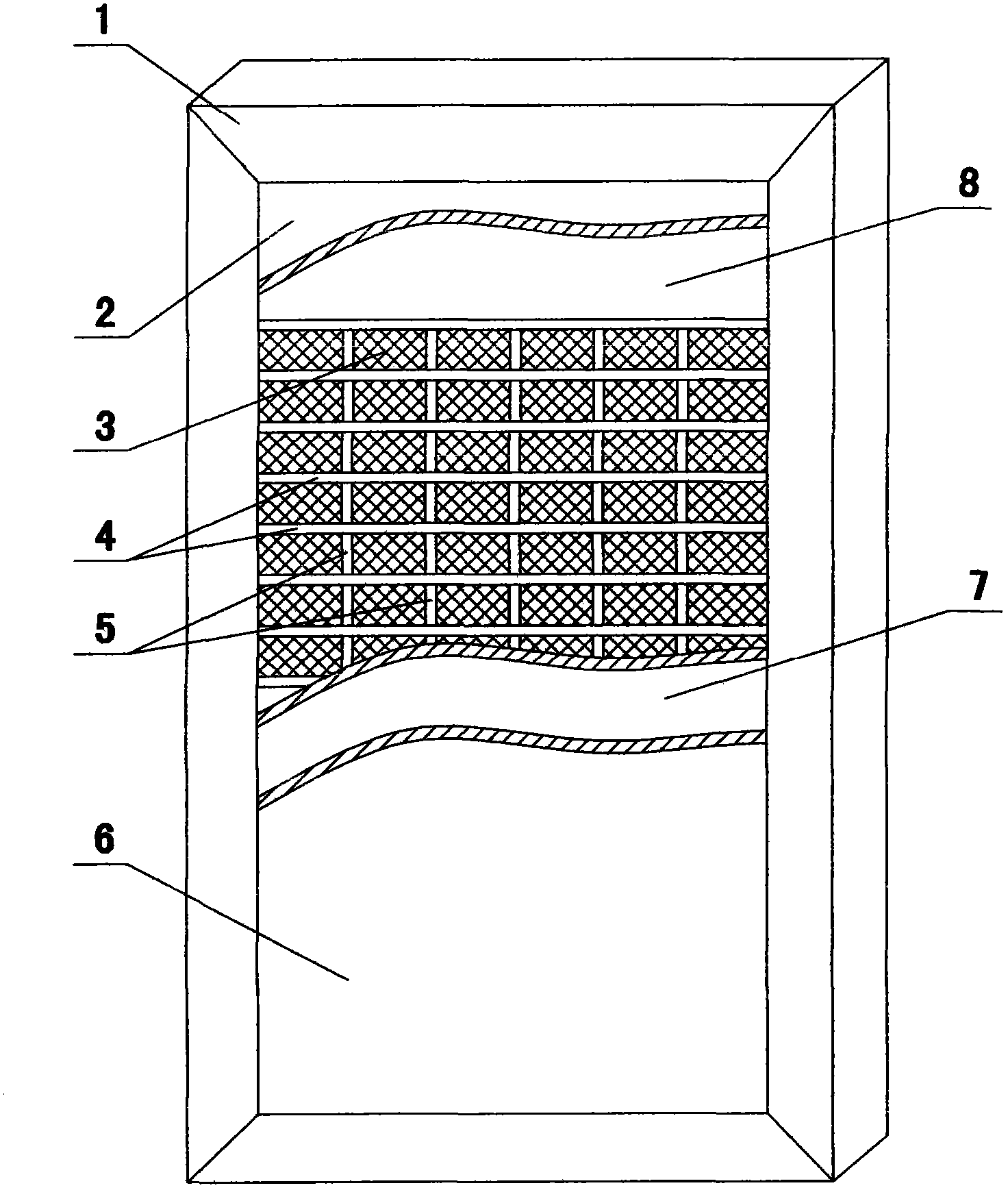 Sound-proof thermal insulating door