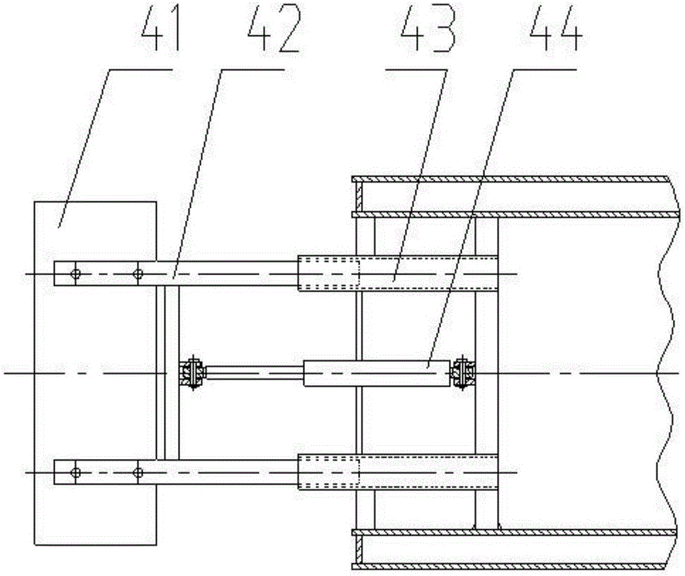 Aerial work vehicle with self-stabilizing system and self-stabilizing control method thereof