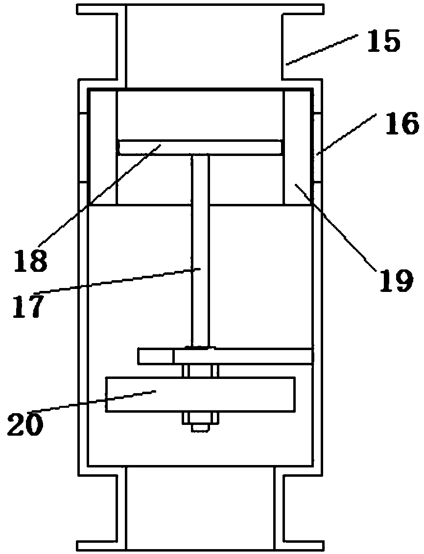 Fixed depth treatment device for seepage well filling material layer blockage suspensions and method thereof