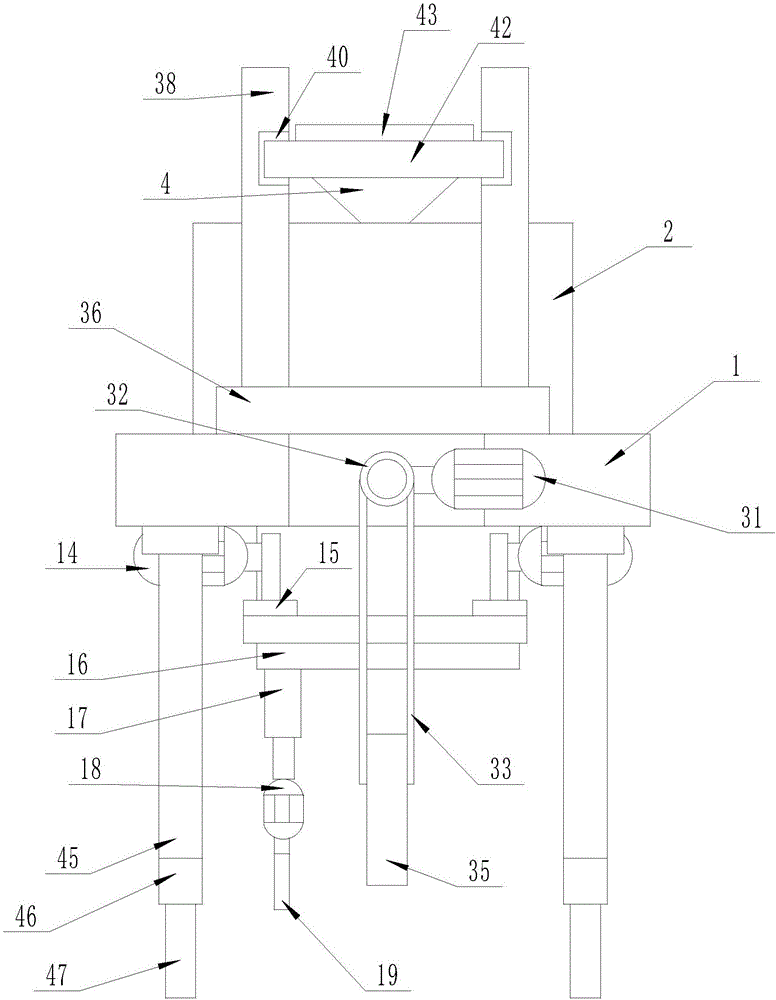 Sowing apparatus having automatic soil-filling and roll-pressing function